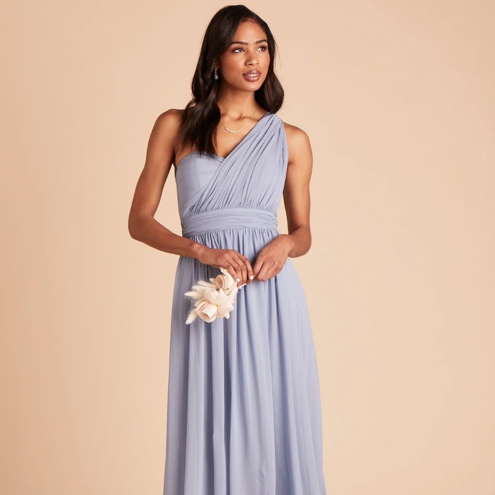 Never Worn NWT Birdy Grey Grace Convertible Dress in Small Dusty Blue